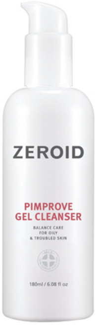 제로이드 핌프로브 젤 클렌저, 1개, 180ml