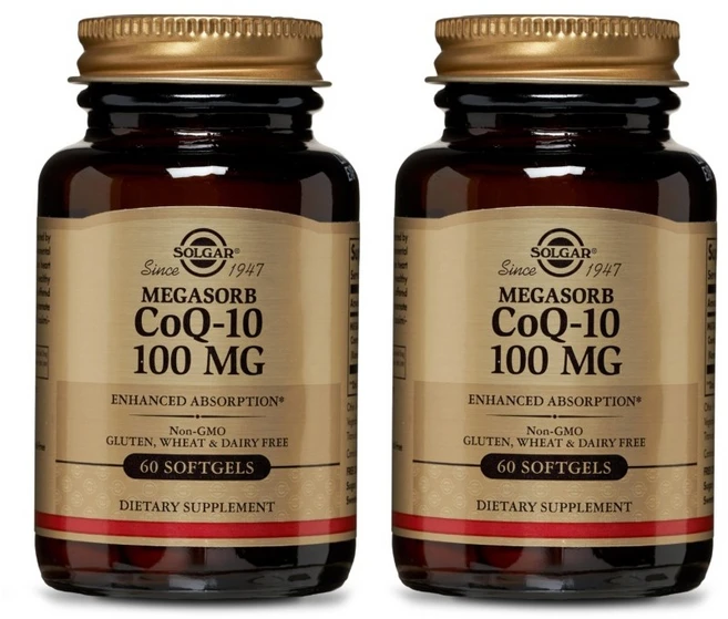 솔가 메가솔브 CoQ-10 100mg 소프트젤, 2개, 60정 - 쿠팡