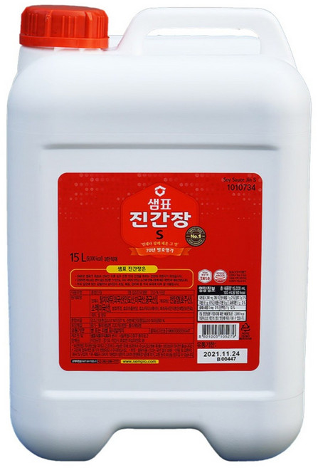 진간장s 15L 단품, 2개