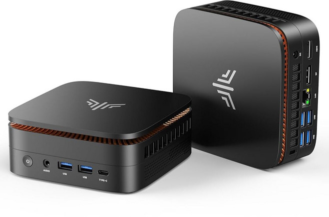 KAMRUI Pinova P1 미니 PC AMD Ryzen 3 4300U 쿼드 코어 16GB DDR4 RAM 1TB M.2 2280 SSD 트리플 4K 디스플레이 홈 오피, AMD Ryzen 3 4300U/16GB+1TB