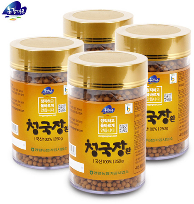 [영월농협 직송] 청국장환 250gx4병, 1세트, 250g