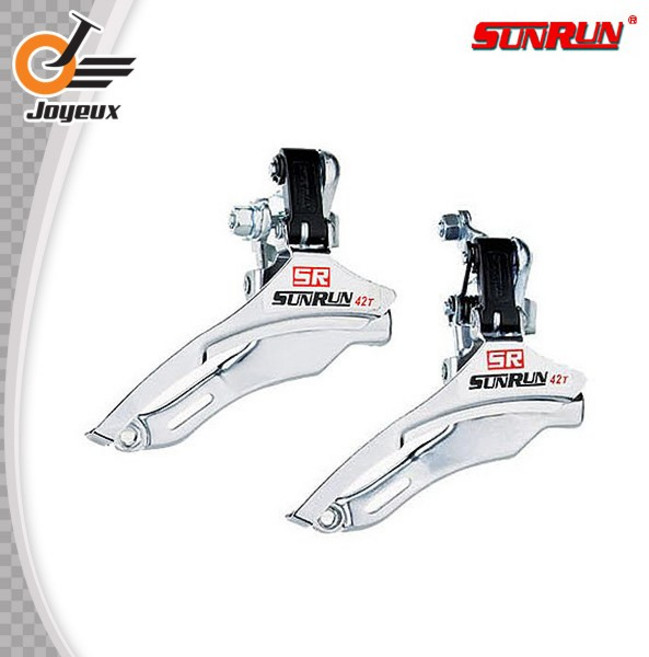 선런 42T 자전거 앞변속기 드레일러 28.6/31.8, 탑풀/31.8mm, 1개, 탑풀/31.8mm