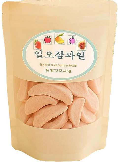 동결건조과일칩 말린 슬라이스 핑크복숭아 150그램, 1개, 150g