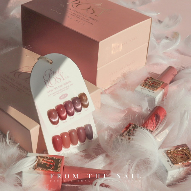 FROM THE NAIL 프롬더네일 ROSY 로지 시럽젤 5종단품, FS127, 1개