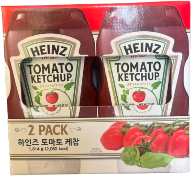 하인즈 토마토 케찹, 2개, 907g