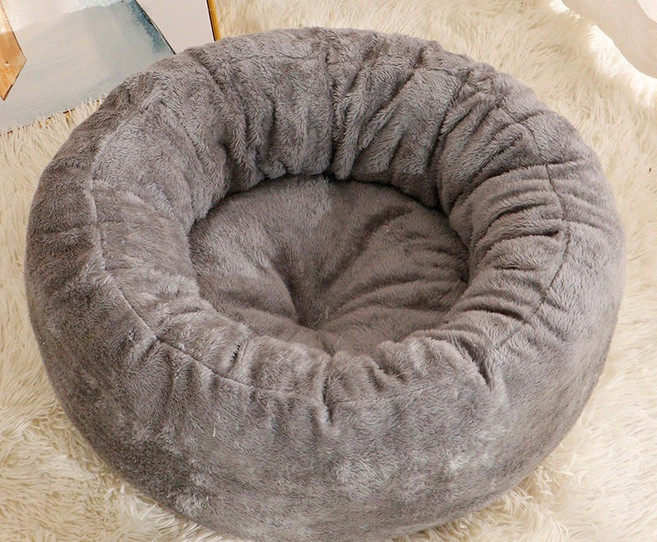 해피유통 고양이집 강아지집 사계절 기모 잠자리 패드 jhwj, 특대호 65CM(10-22.5KG), (그레이)플러스토이, 1개