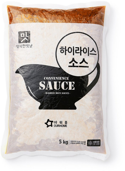 아워홈 행복한맛남 하이라이스소스, 2개, 5kg