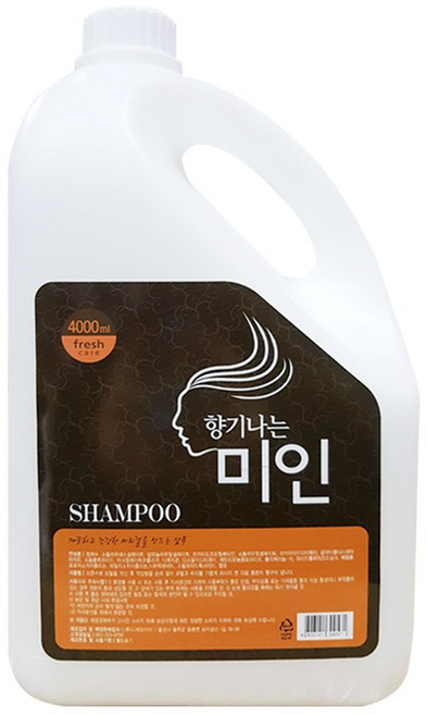 향기나는미인 대용량 샴푸 4000ml, 1개, 4L