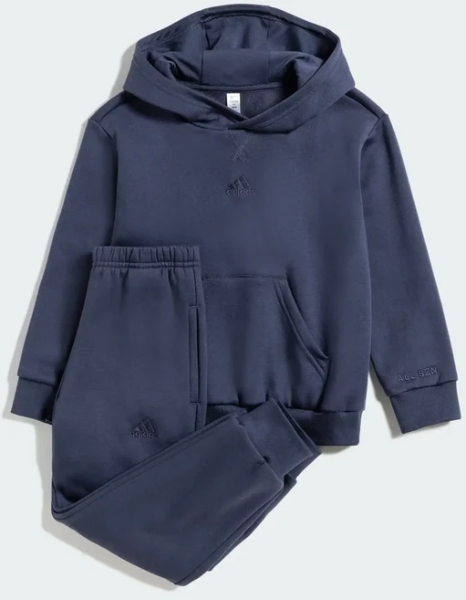 아디다스 키즈 편안한 플리스 후드 상하의세트