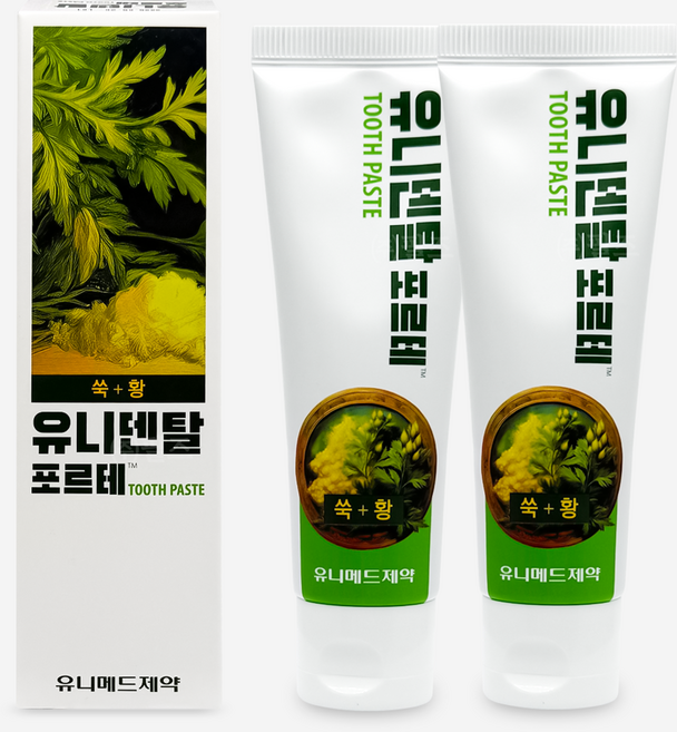 유니메드 유니덴탈 올케어 치약, 100g, 2개