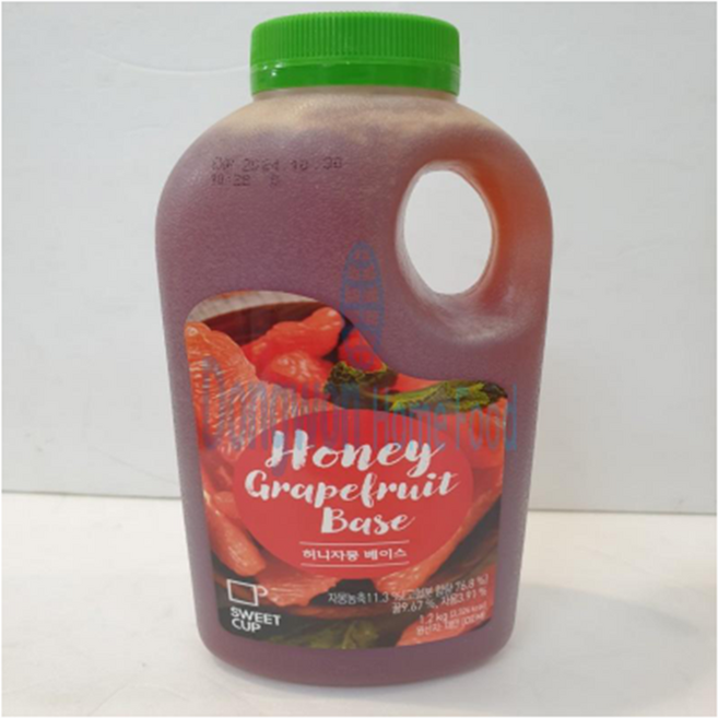 스위트컵 허니자몽 베이스, 1.2kg, 2개