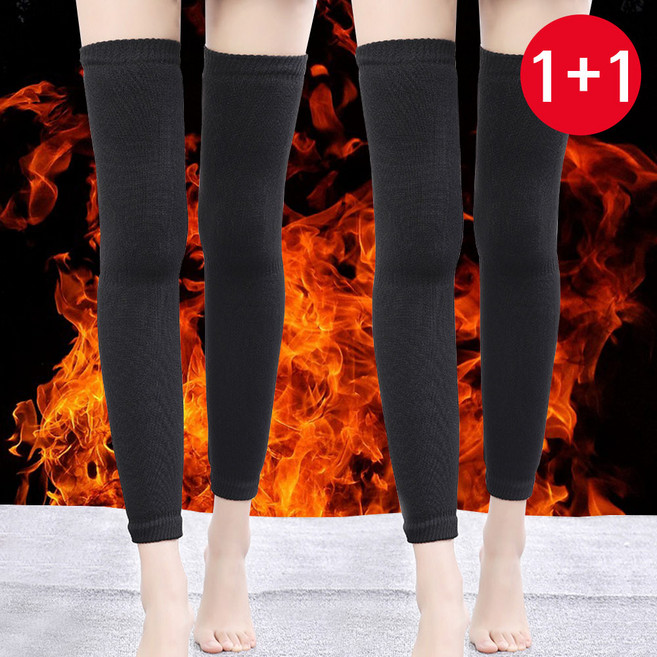 매니셀 남녀공용 방한 종아리 토시