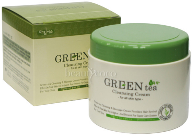 PL 아침이슬 녹차 클렌징 크림 450ml, 1개