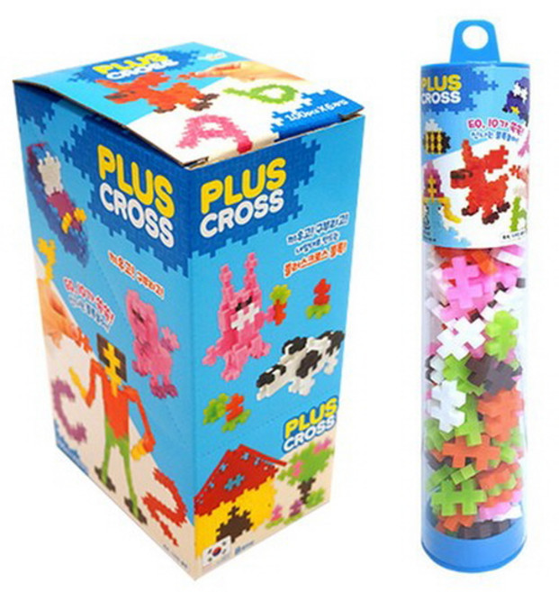 플러스 크로스 블록 100p 6개세트 총600p 3D 블럭
