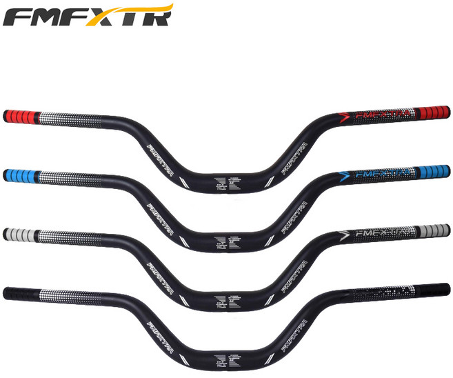 FMFXTR 자전거 MTB 핸들바 핸들 롱 라이저바 갈매기 720 780 31.8mm, 90 High Swallow handle, 780mm 블랙 90 High, 1개