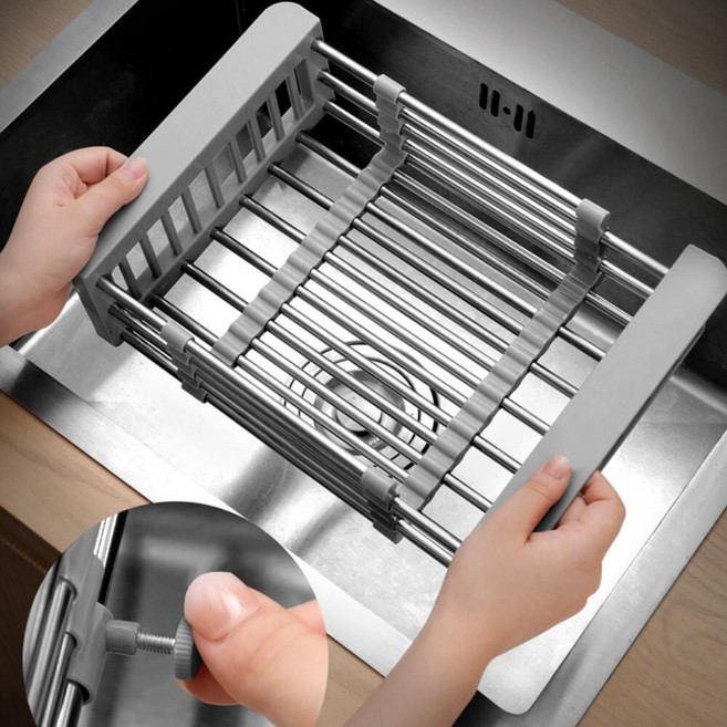 길이조절 걸이형 식기건조대 싱크랙_JNJ216 imj+774sa