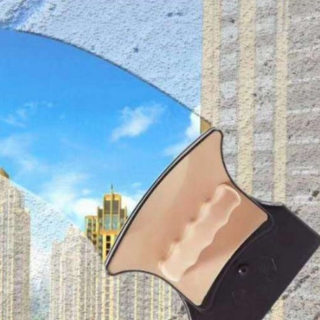 자석유리창닦이 유리 닦기 외부 베란다유리창청소 도구 거실유리창청소 베란다창문닦이 아파트유리청소, 1개