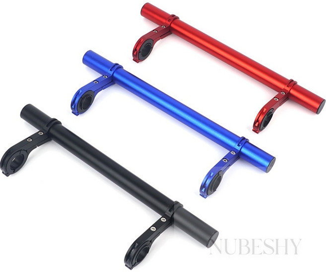 ifbest 자전거 확장 핸들바 30cm 자전거거치대, 블랙, 블랙, 1개