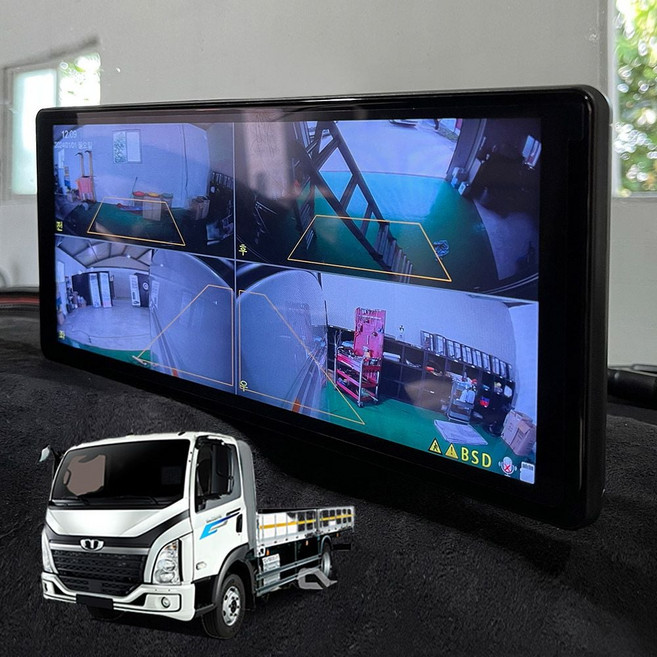 타타대우 더쎈 4채널블랙박스 호환 트럭커, 128G