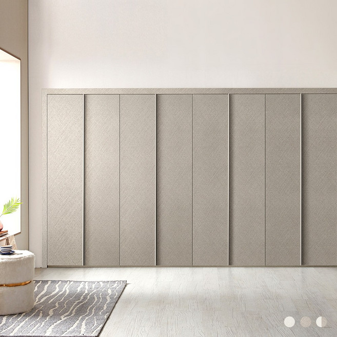 보루네오 패브릭 붙박이장 여닫이 30cm