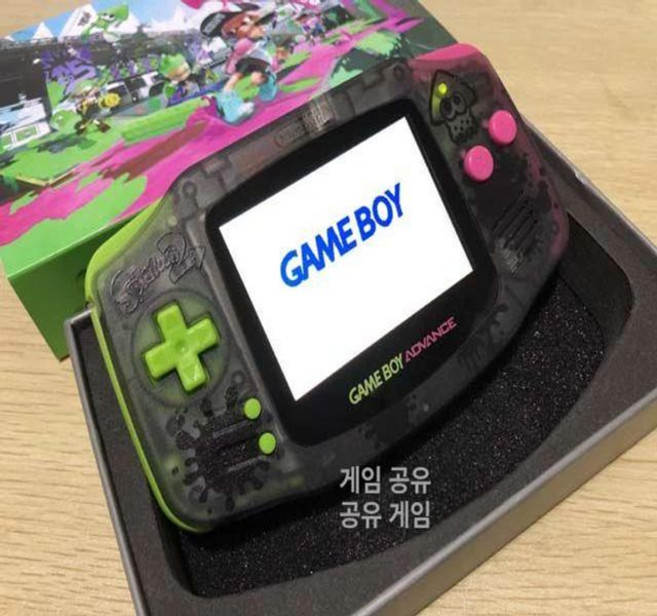 GBA 게임보이어드밴스 레트로픽셀, IPS한정판스플래시워리어, 일본 버전, 패키지 1