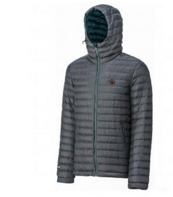 WILDLAND 男 700FP連帽羽絨衣
