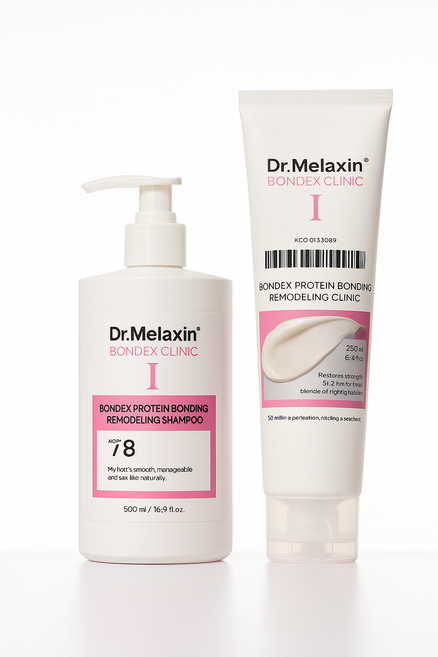 닥터멜락신 본덱스 살롱 리모델링 클리닉250ml & 샴푸400ml 2종 세트 / 손상모 개선, 1개