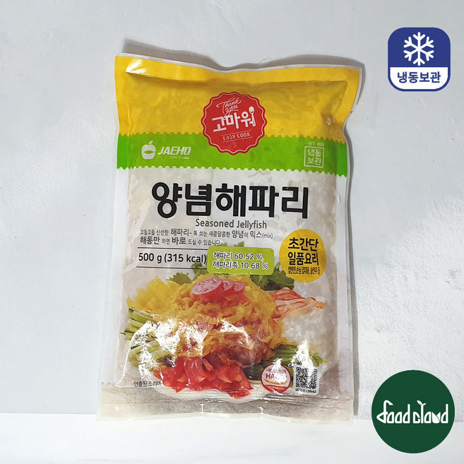 양념 해파리무침 500g, 양념해파리무침 500g, 1개