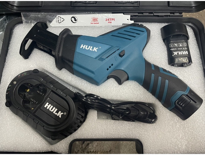 HULK 浩克 12V 充電式 手提軍刀鋸 電動軍刀鋸, 1個