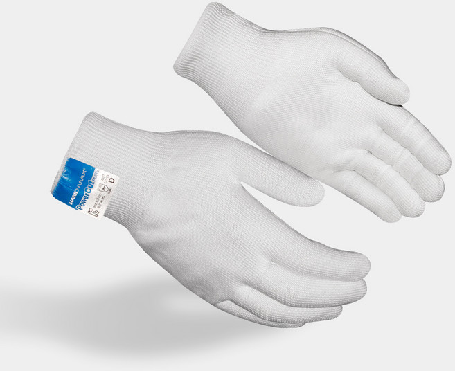 핸드맥스 파워컷 퓨어 베임 방지 항균 장갑, 화이트, 1개