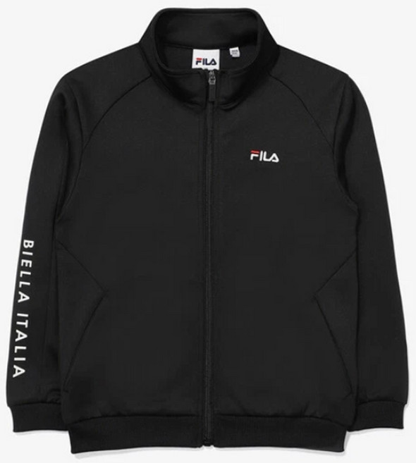 휠라키즈 에센셜 담보루 집업자켓 FK2FTE3105X-BLK