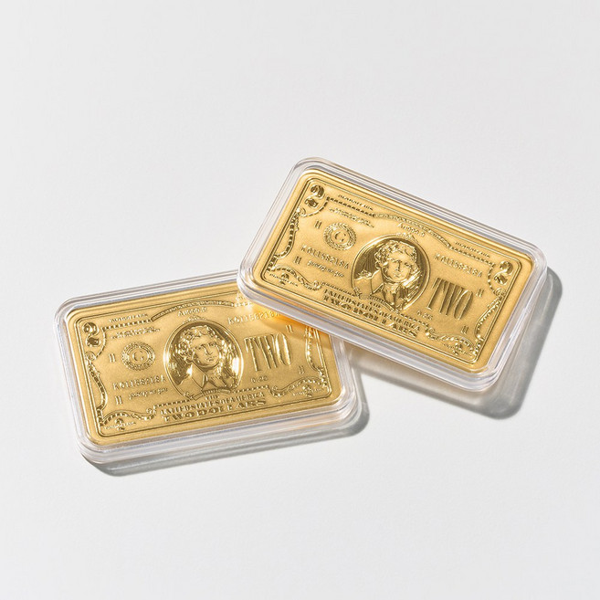 한민금거래소 2달러 미니골드바 24K 0.2g