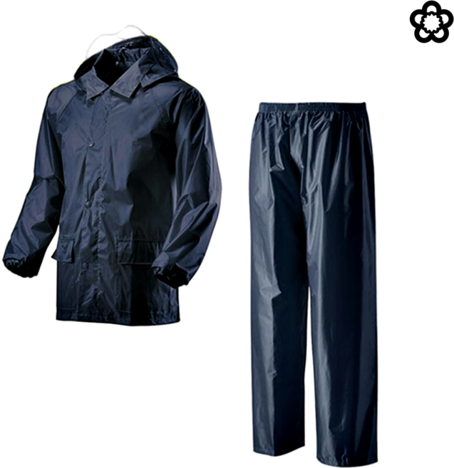 여름용 우비 우의 시원한 통풍 우비 경량 여름 투피스 비옷