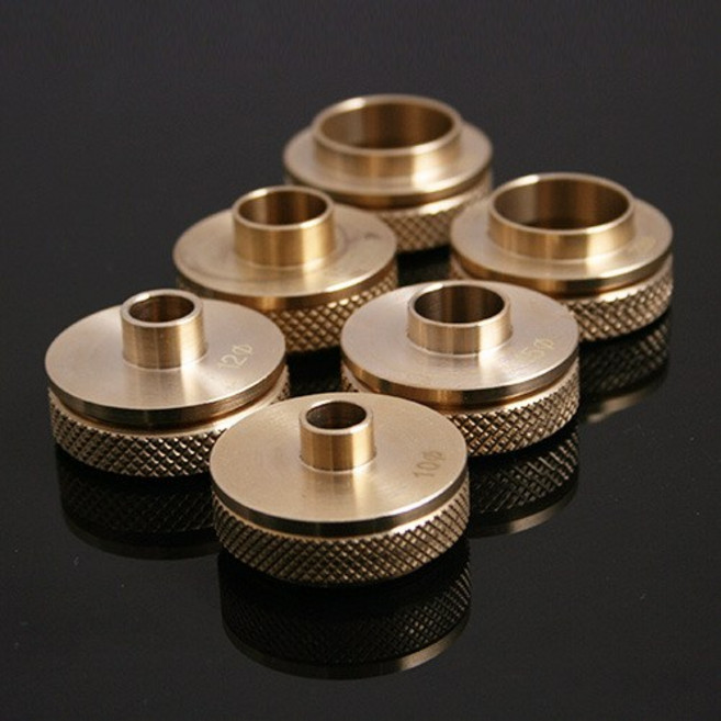 쏘비트 황동 가이드부싱 포터케이블 Leigh 지그 트리머 라우터 호환 사이즈선택, 외경 10mm - 900.0255, 1개