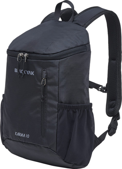 블랙야크 10리터 소형 배낭 카르마10Z, BLACK
