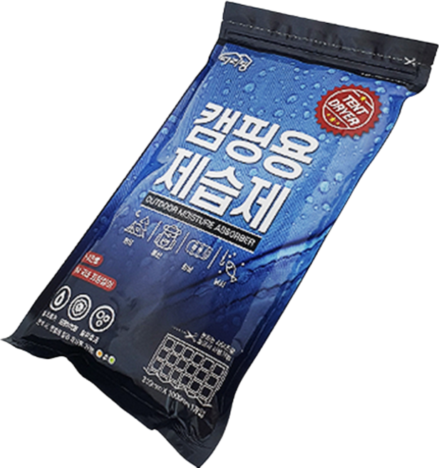 슬로우케어 캠핑 제습제 원하는크기로잘라서사용하는, 3개