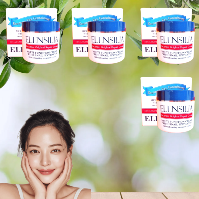 엘렌실라달팽이크림 엘렌실라 엘렌시아달팽이크림, 50g, 4개
