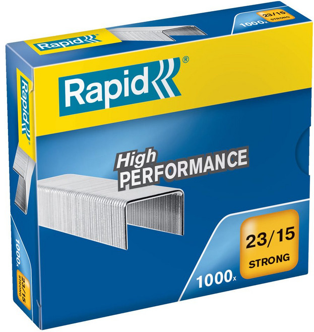 Rapid 23/15 제본스테플심 Strong 1000 pcs, Rapid 23, 1개