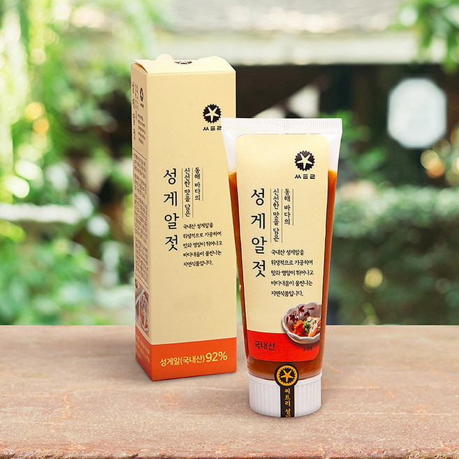 성게알젓 (튜브) 60g, 1개