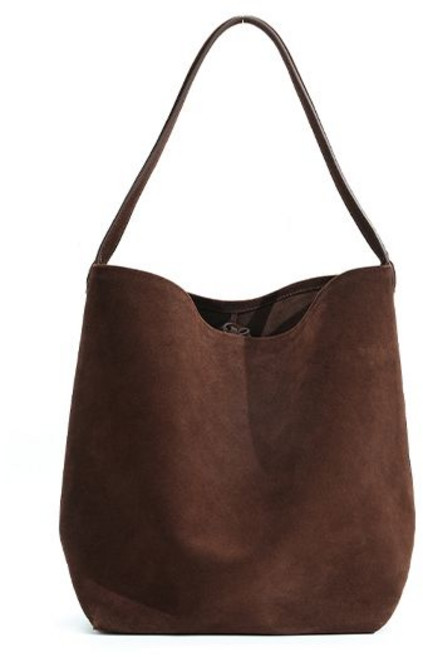 천연가죽 스웨이백 숄더백 버킷백 스웨이드 보부상가방