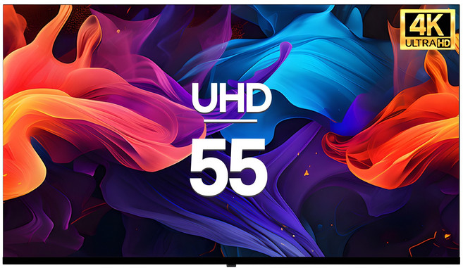 시티브 4K UHD TV, 139cm(55인치), MED551 HDR PRO, 벽걸이형, 방문설치