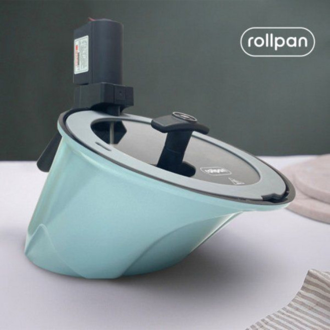 삼겹살통돌이 자동 굽는 기계 회전 연기 안 나는 그릴 삼겹살, 민트