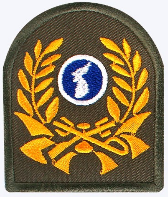 군인 예비군 마크 전투모 약장 국방 노랑 대 - 패치