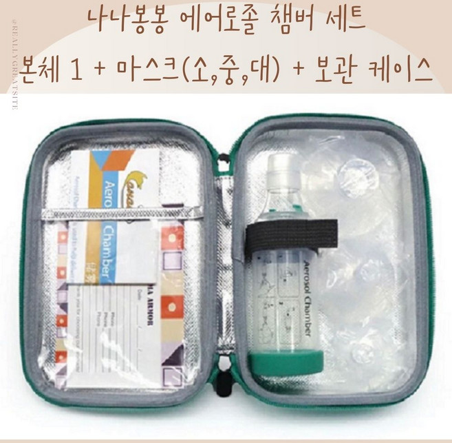 나나봉봉 정품인증 에어로졸 챔버 풀세트, 1개