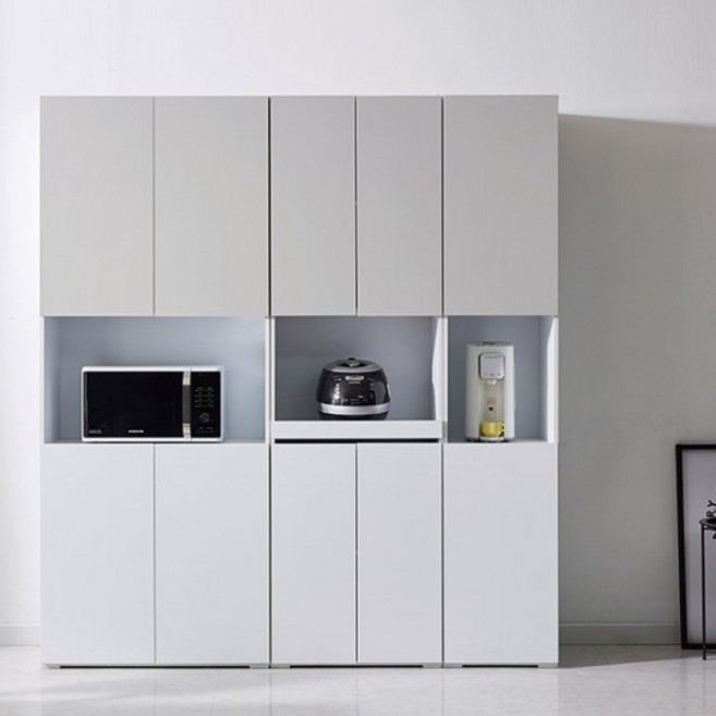 ㅣ제우스ㅣ가구샘 렌지대 수납장 600 H8272ca, 그레이화이트