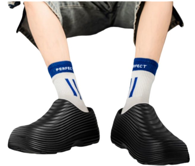 Makone 남성 실내화 조리화 캐주얼 사계절 미끄럼방지 주방화