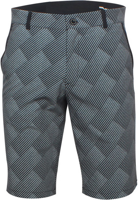 그렌에코 ges23802 남성 썸머 빗살프린트 골프반바지
