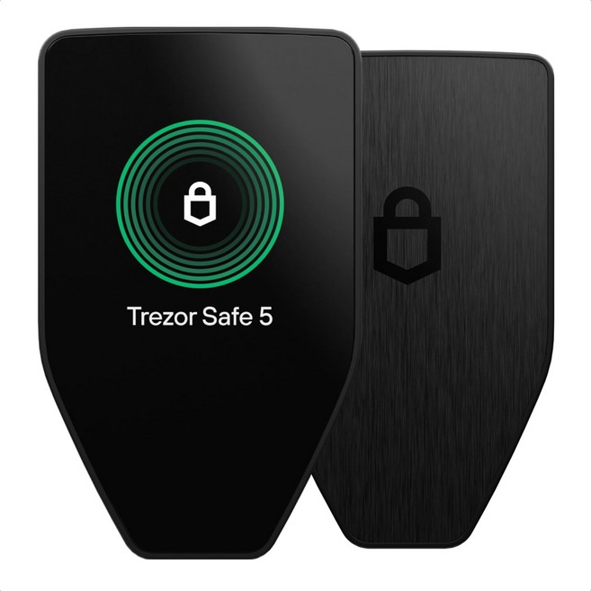 Trezor Safe 트레저5 암호화폐 하드웨어 지갑, Black Graphite