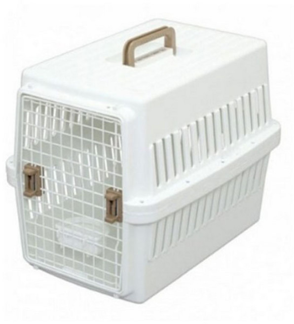 sj 아이리스 에어트래블케리어 ATC-670 (브라운) 강아지대형이동장, 화이트, 1개