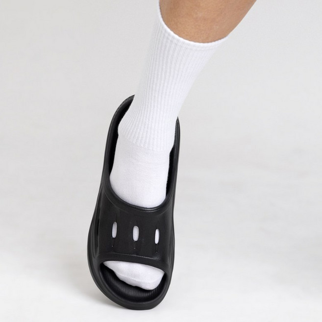 [정품아닐시3배보상] 비에스큐티바이클래시 GO60 데니아 쿠션 슬라이드 - BLACK